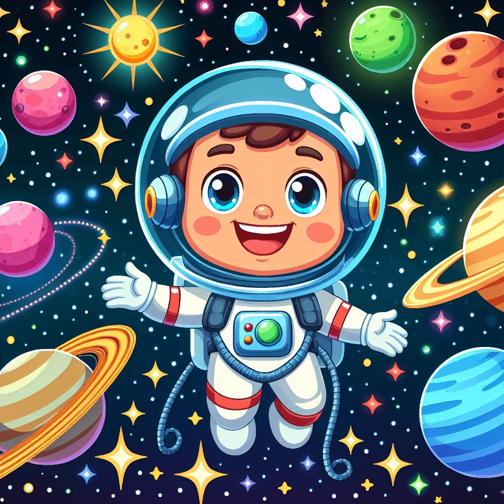 Astronaut’s Space Journey Paint By Diamonds Kits