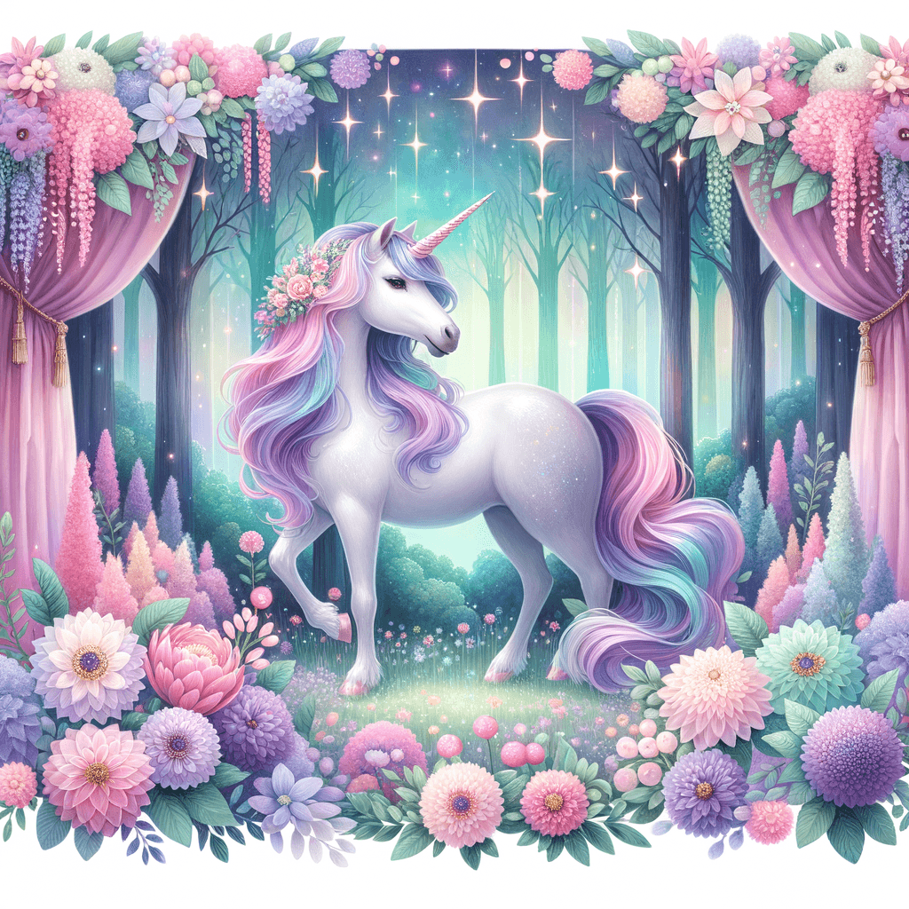 Fantasy Unicorn Painting By Diamonds Kit