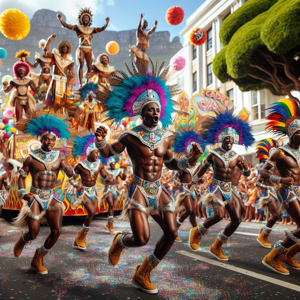 Cape Town Minstrel Carnival Painting By Diamonds Kit