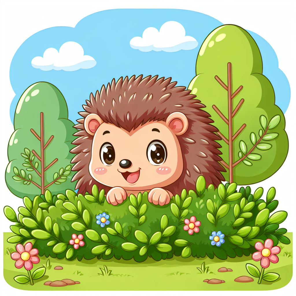 Curious Hedgehog Adventures Diamond Painting