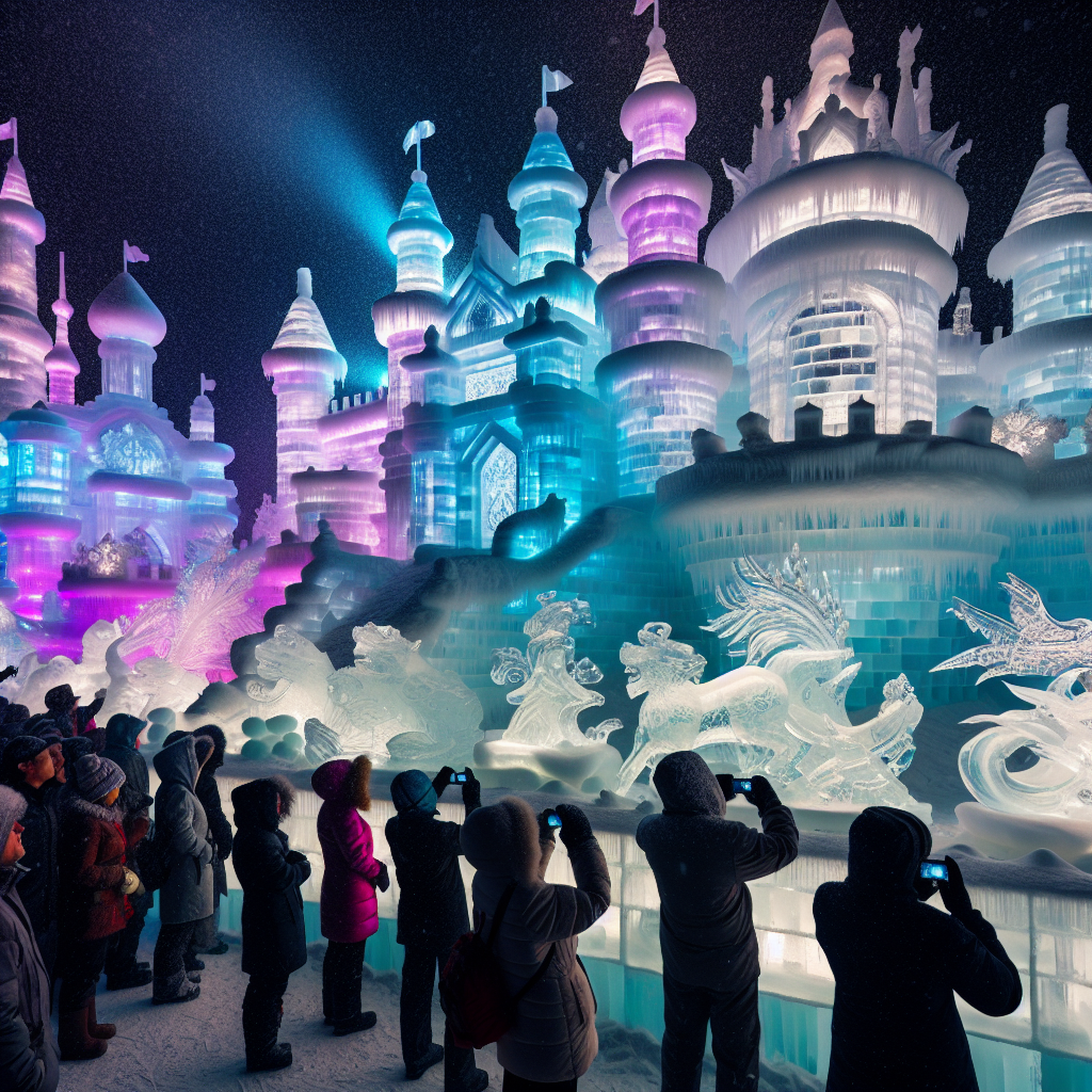 Ice And Snow Festival - Harbin DIY Paint By Diamonds