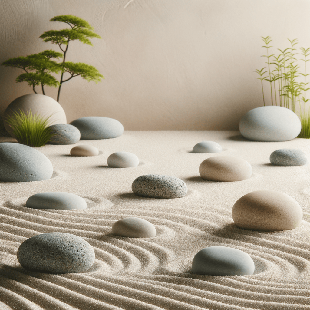 Calm Zen Garden Painting Diamond Kit