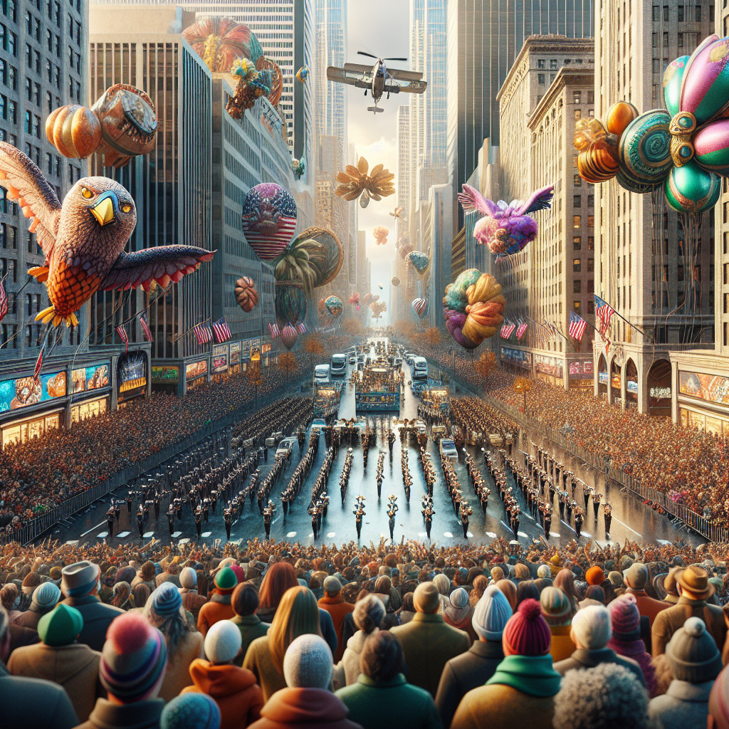 Macy's Thanksgiving Day Parade - New York City Paint By Diamonds Kits