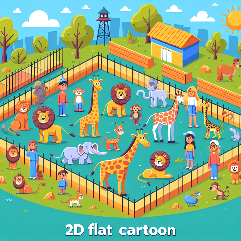 Animals At The Zoo Paint By Diamond