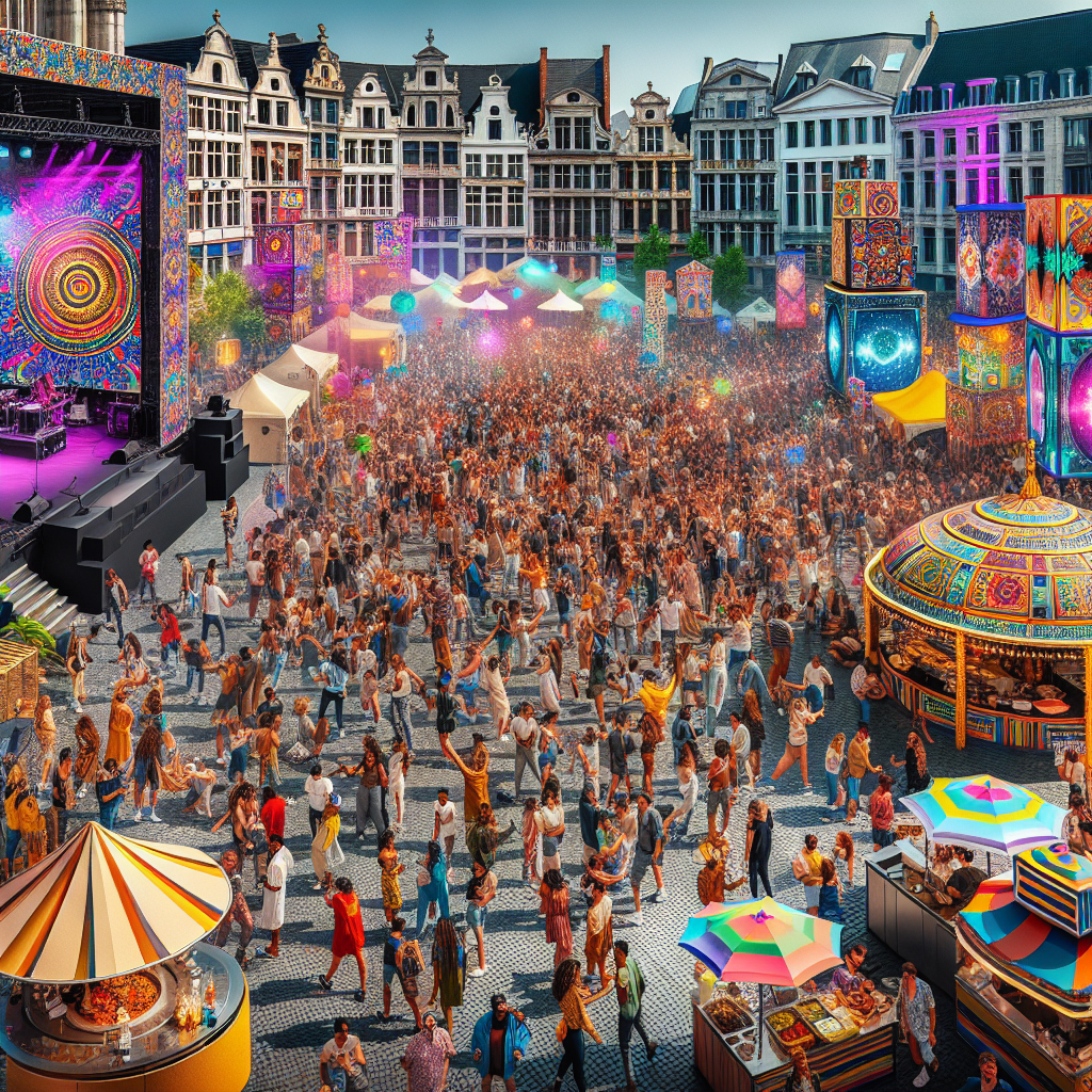 Brussels Summer Festival DIY Paint By Diamonds
