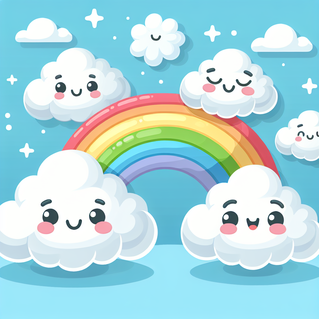 Colorful Clouds Paint By Diamond