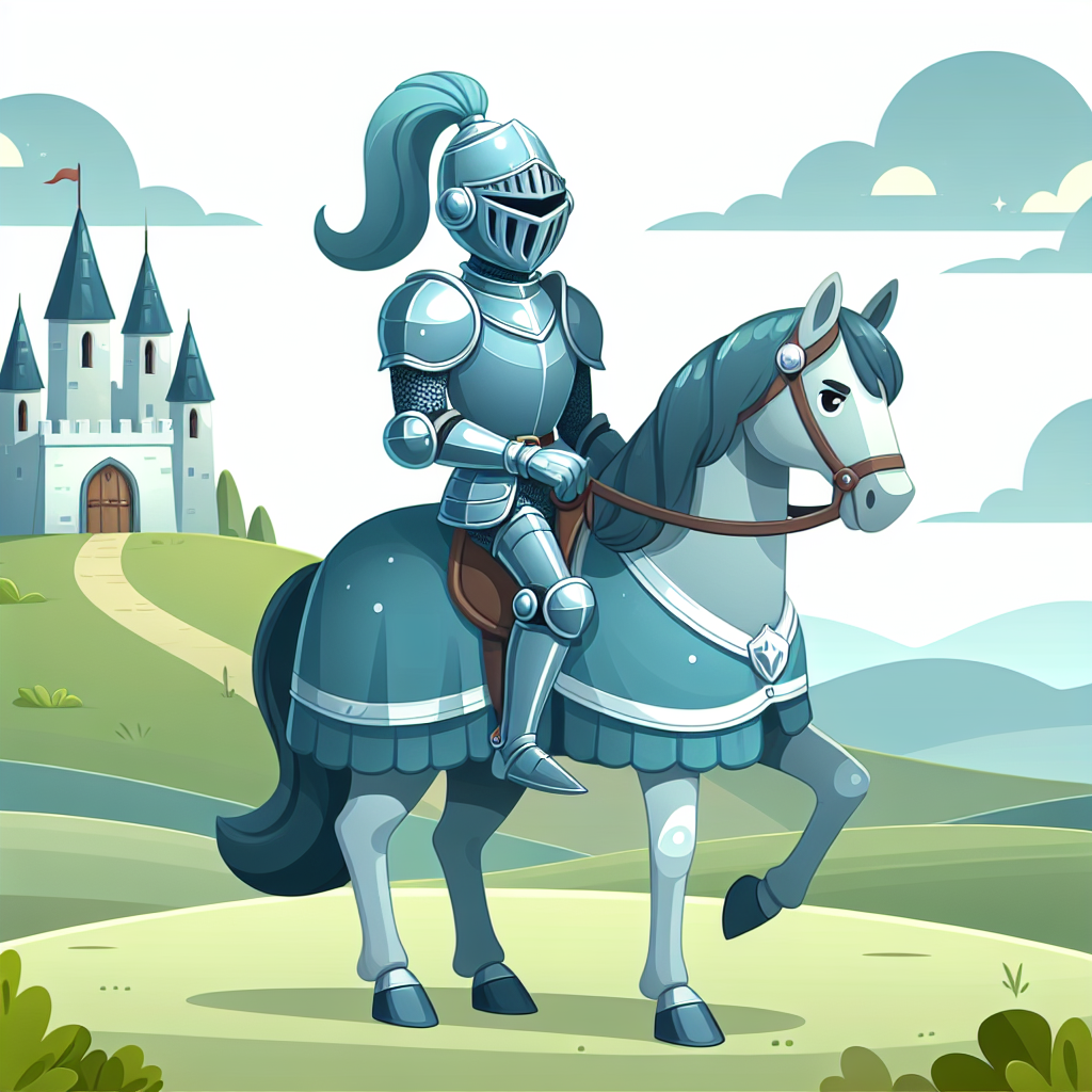 Brave Knight's Tale Paint By Diamonds Art