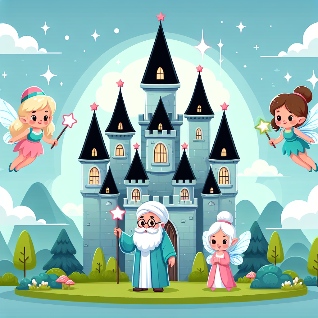 Mystical Castle Fantasy Painting Diamond Kit