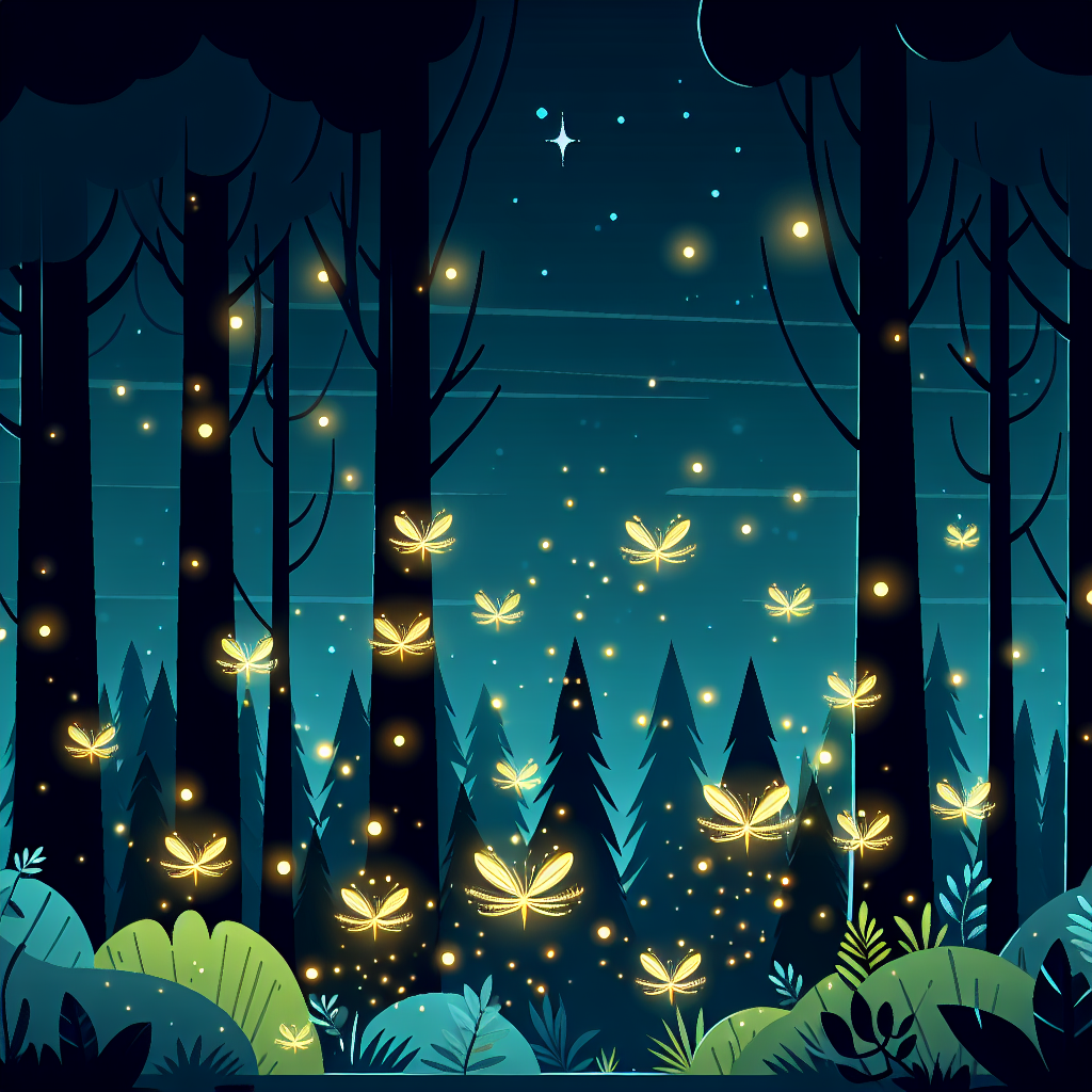 Fanciful Firefly Forest Paint By Diamonds Kits