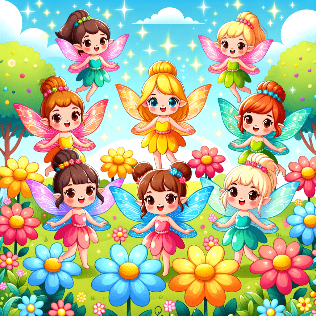 Enchanted Garden Fairies 5D DIY Paint By Diamond Kit – Original Paint ...