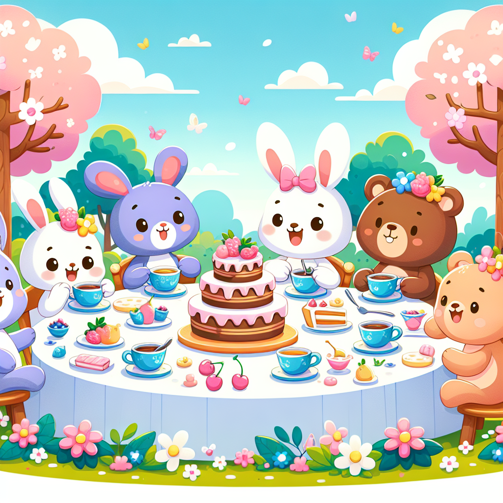 Wonderland Tea Party Paint By Diamond