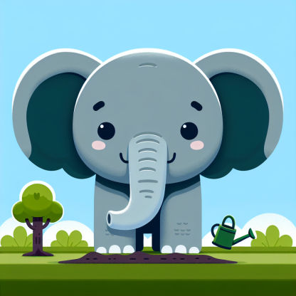 Eco-Friendly Elephant Paint By Diamond