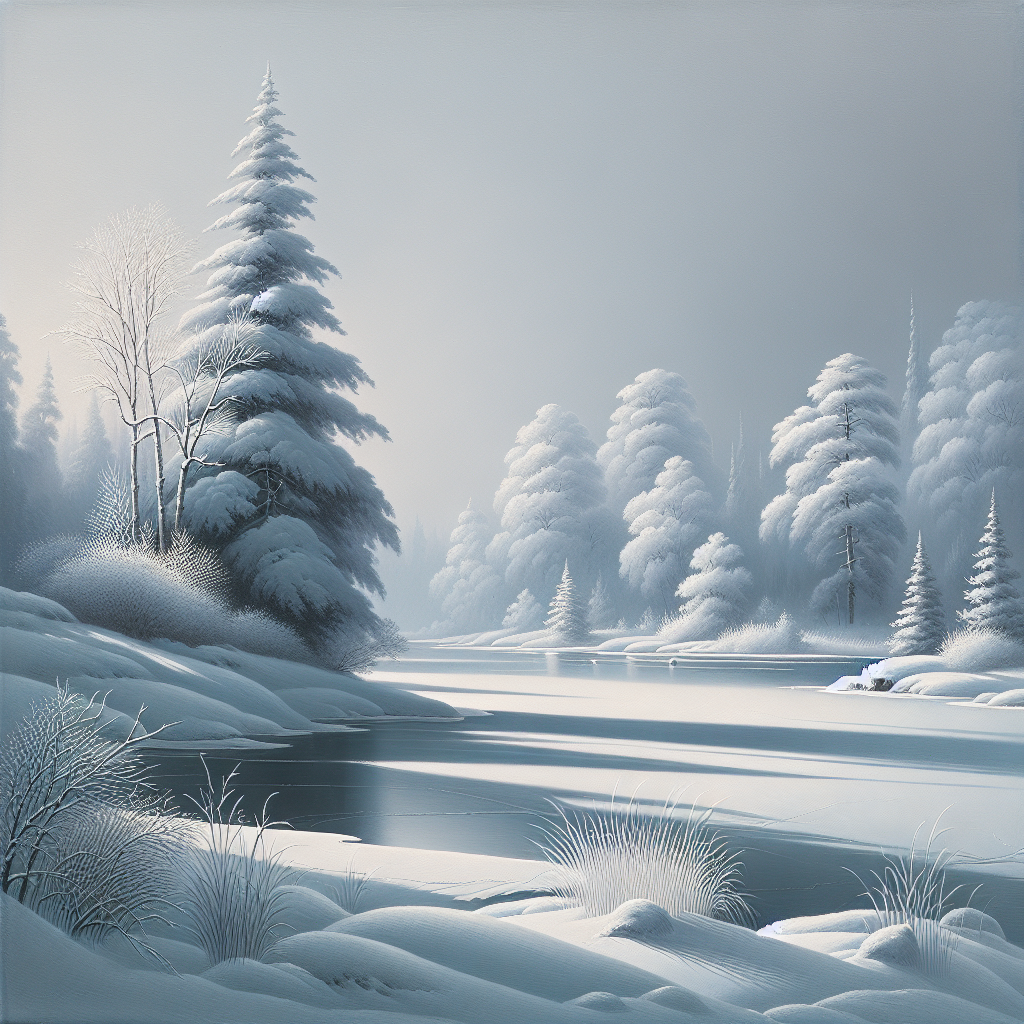 Winter Tranquility DIY Paint By Diamonds