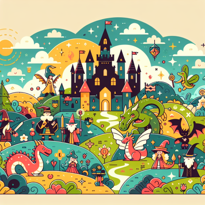 Fantasy Land Journey Paint By Diamonds Art