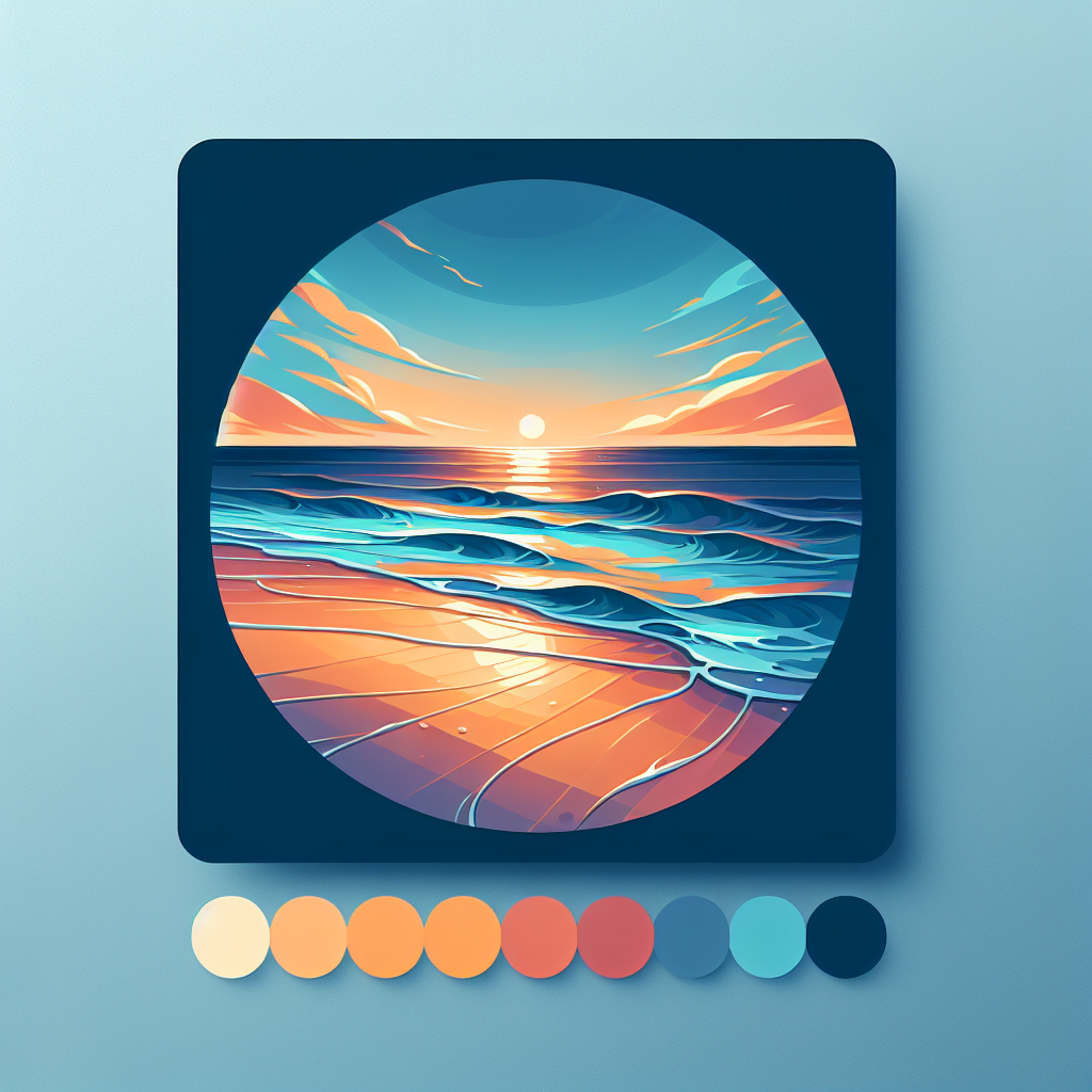 Calm Ocean Reflections Painting By Diamonds Kit