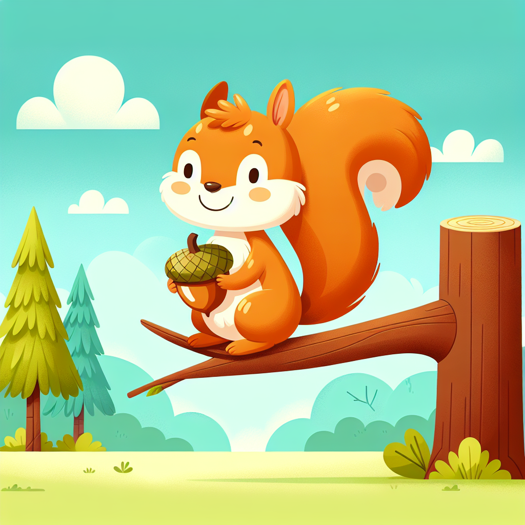Wandering Squirrel Painting By Diamonds Kit