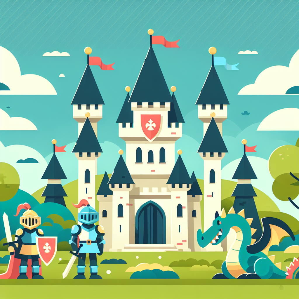 Knightly Castle Conquest DIY Paint By Diamonds