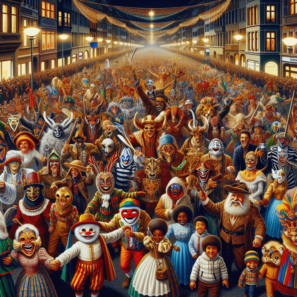 Fasnacht Festival Paint By Diamond