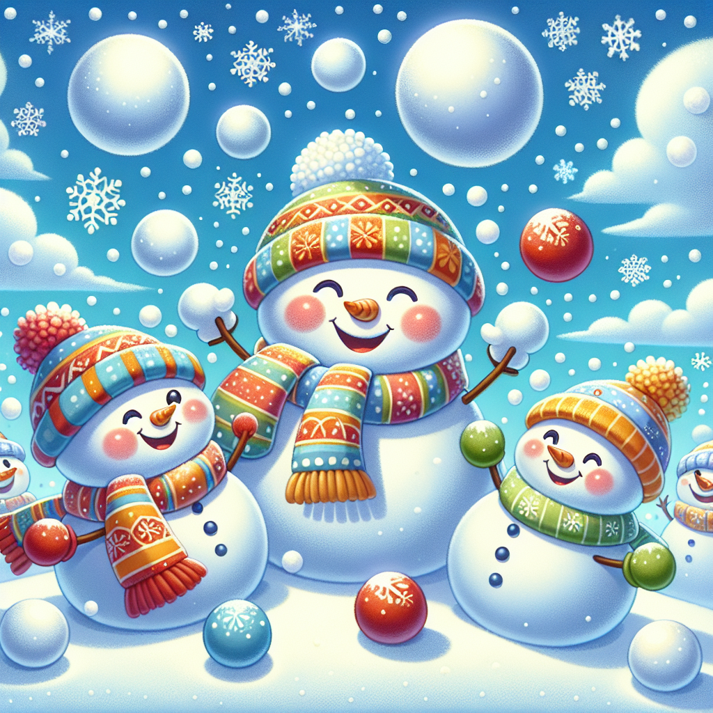 Snazzy Snowmen Paint By Diamond