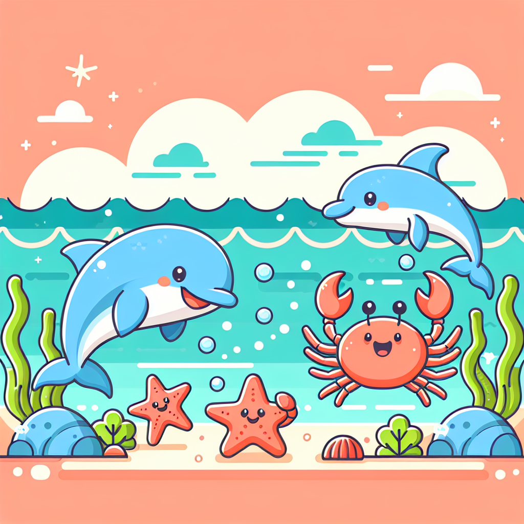 Ocean Friends Gathering Paint By Diamonds Art