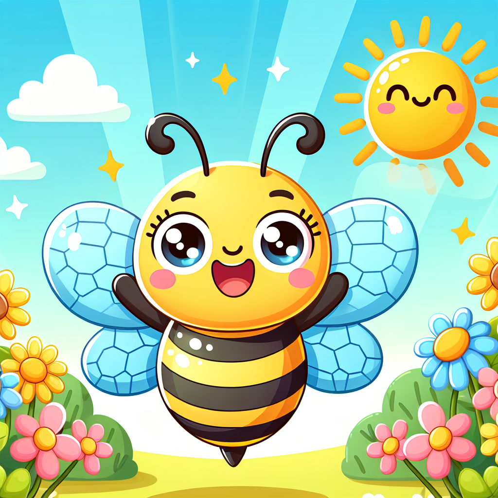 Joyful Honeybee Painting Diamond Kit
