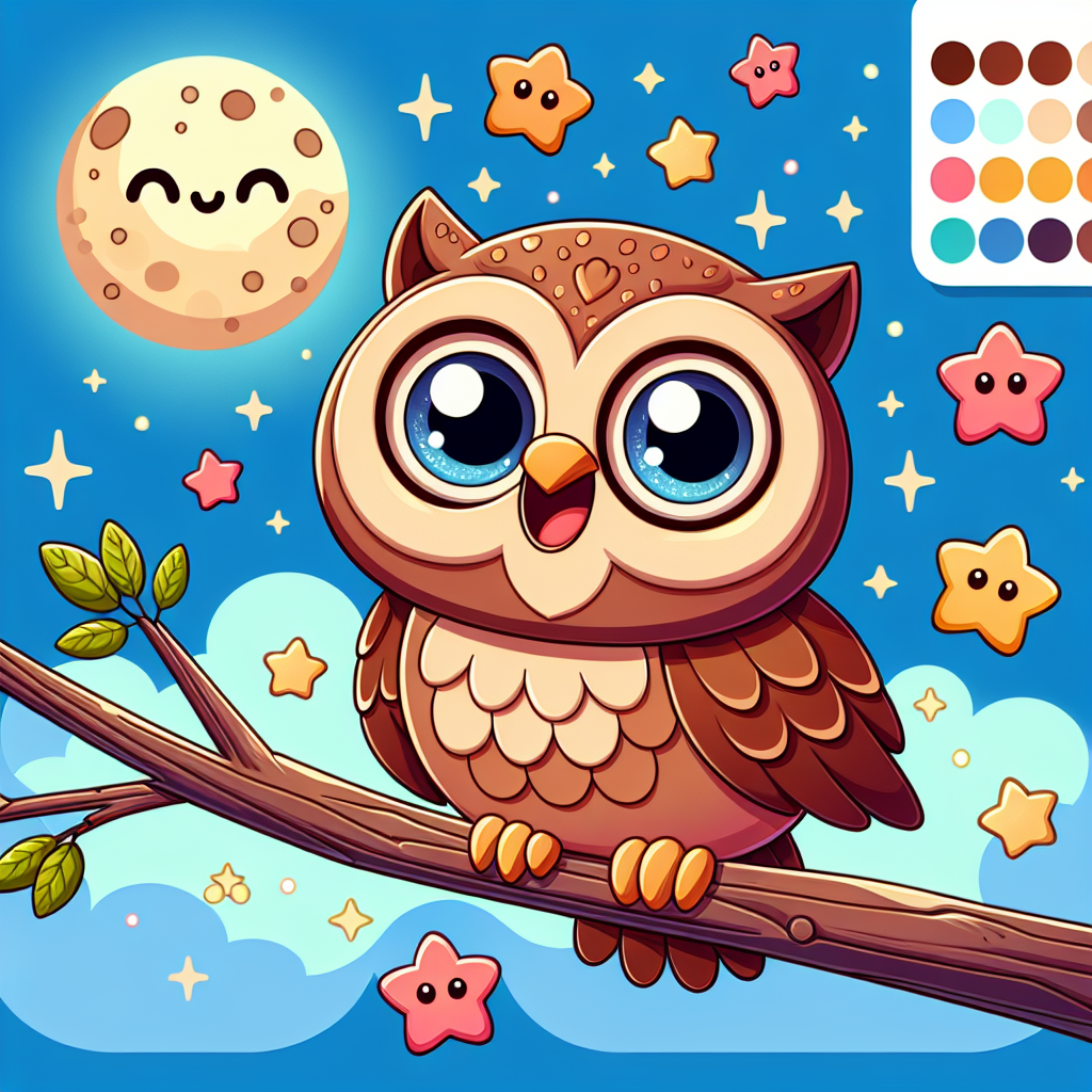 Giggling Owl Paint By Diamonds Kits