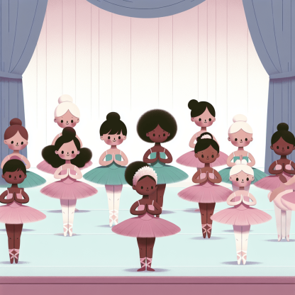 Tiny Dancers' Ballet Recital Diamonded Painting Kits