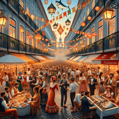 Lisbon Festas De Lisboa Diamond Painting