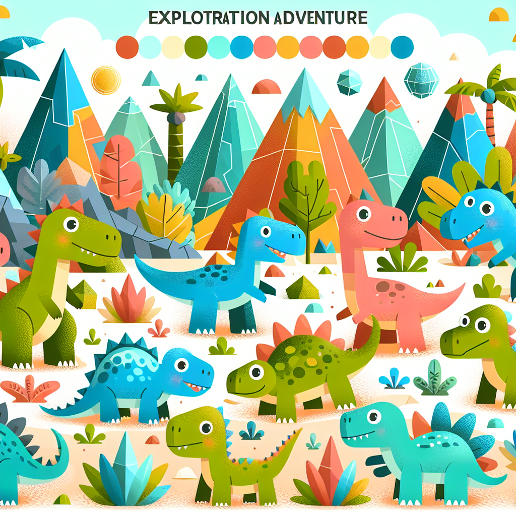 Dino Exploration Adventure Paint By Diamond