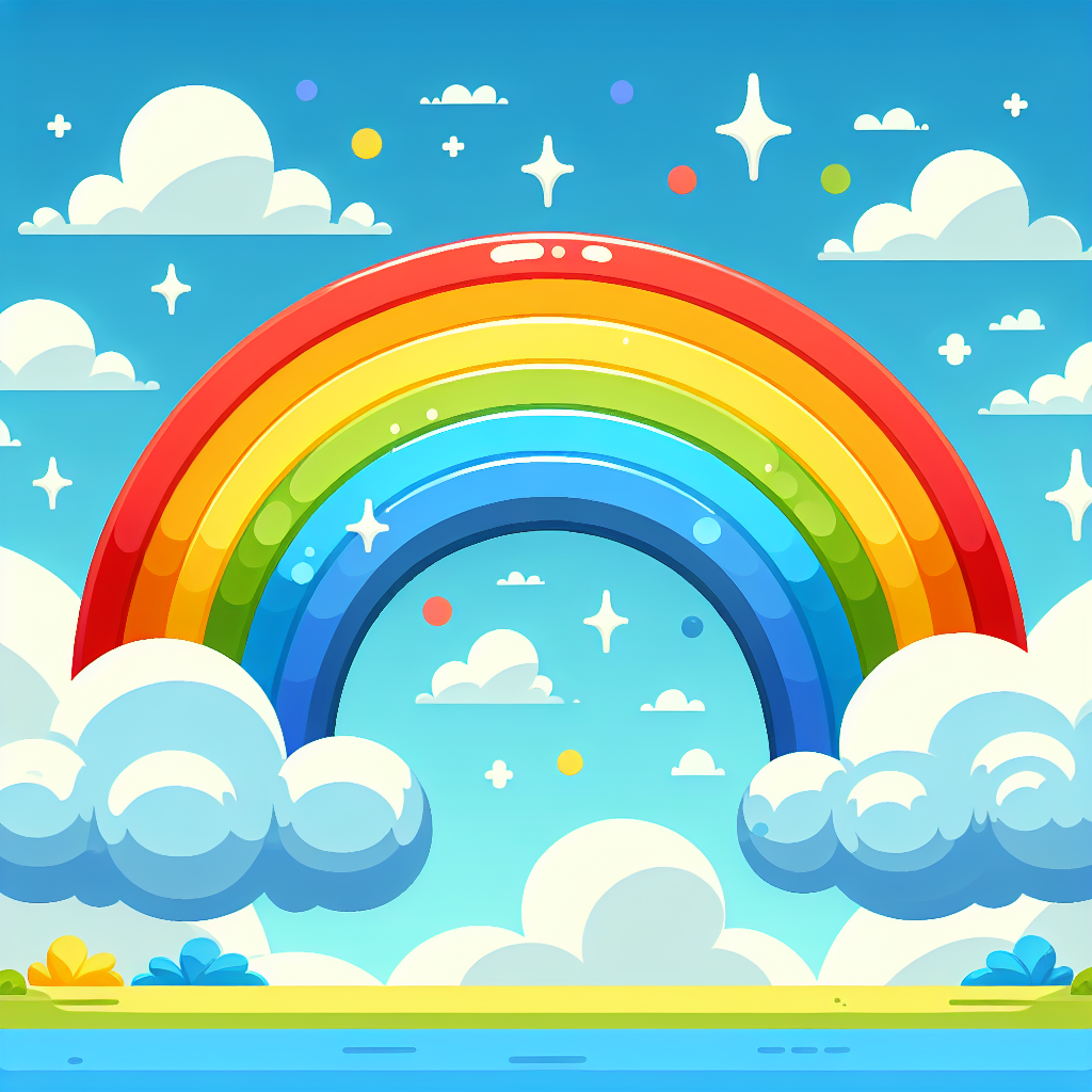 Colorful Rainbows Painting Diamond Kit