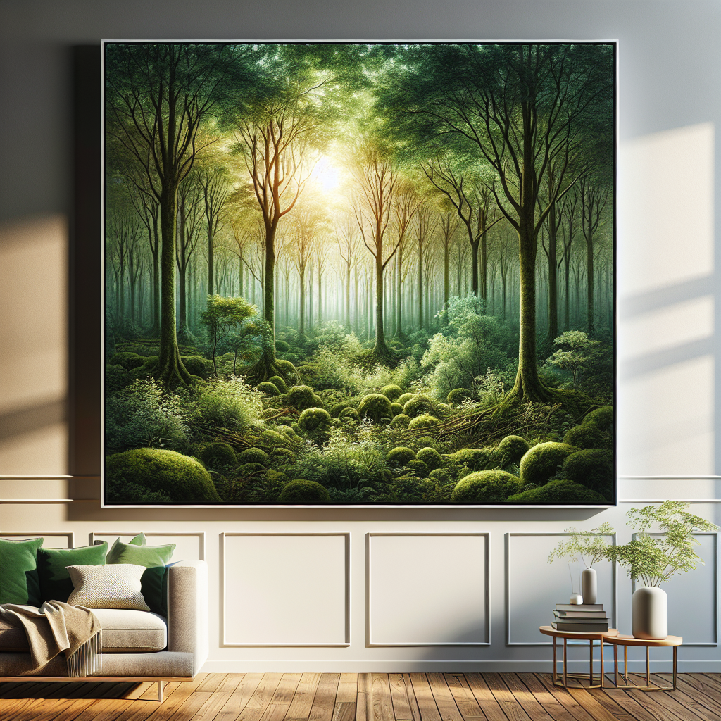Forest Reverie Wall Décor Paint By Diamonds
