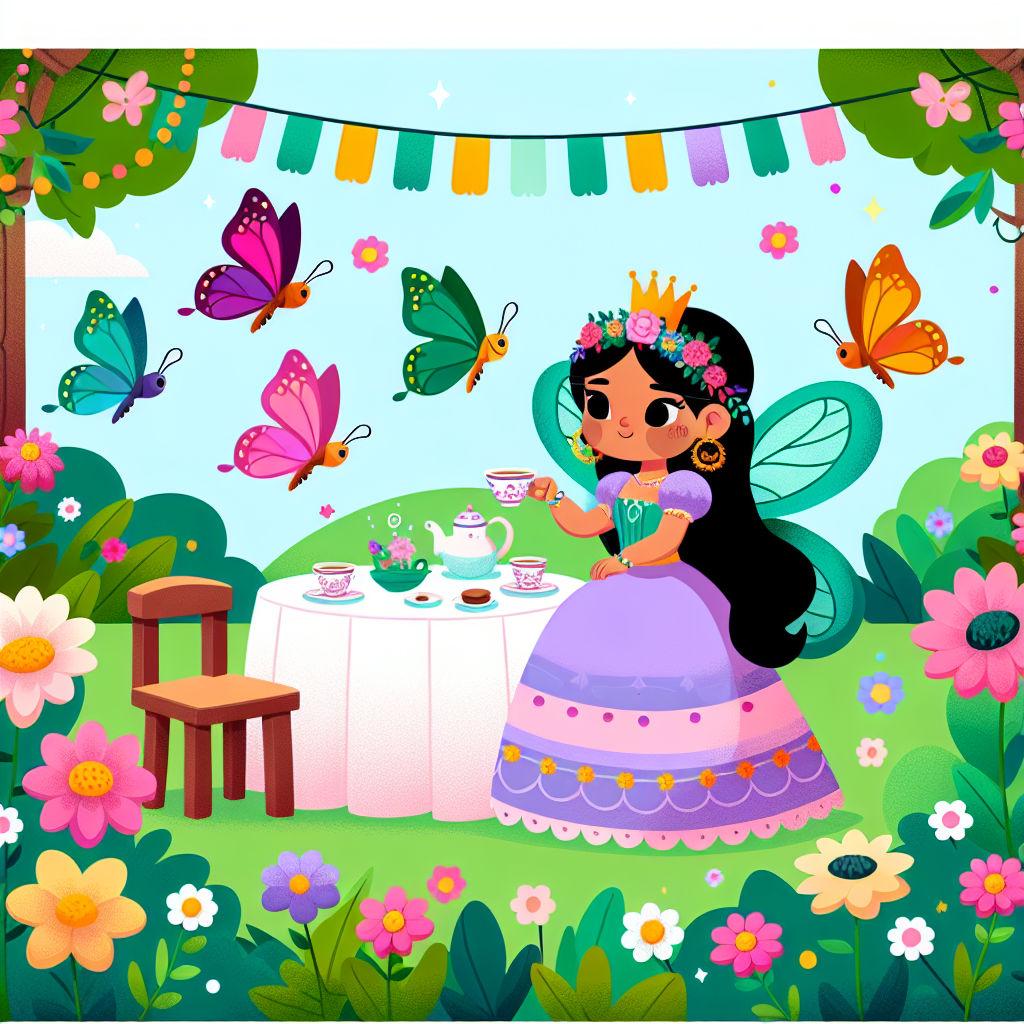Fairy Princess's Garden Party Painting Diamond Kit