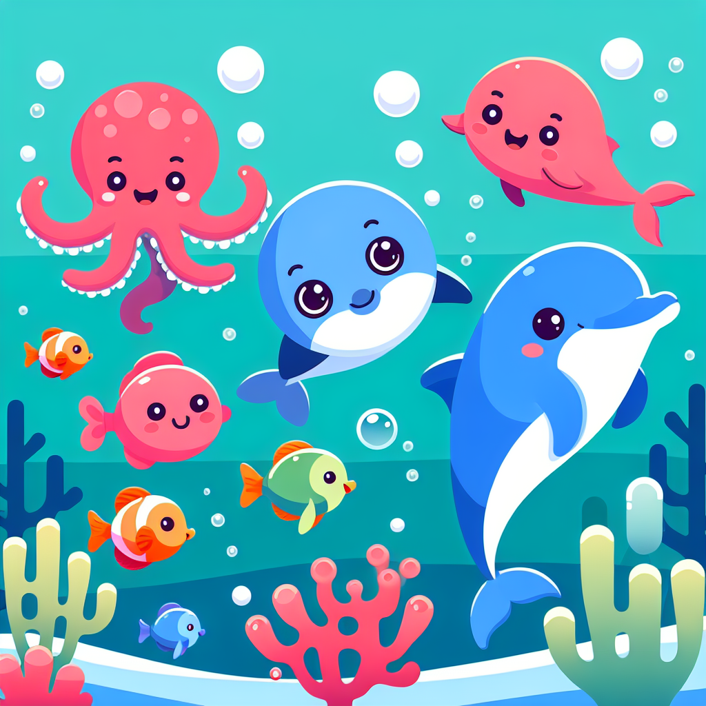 Underwater Ocean Friends Paint By Diamonds