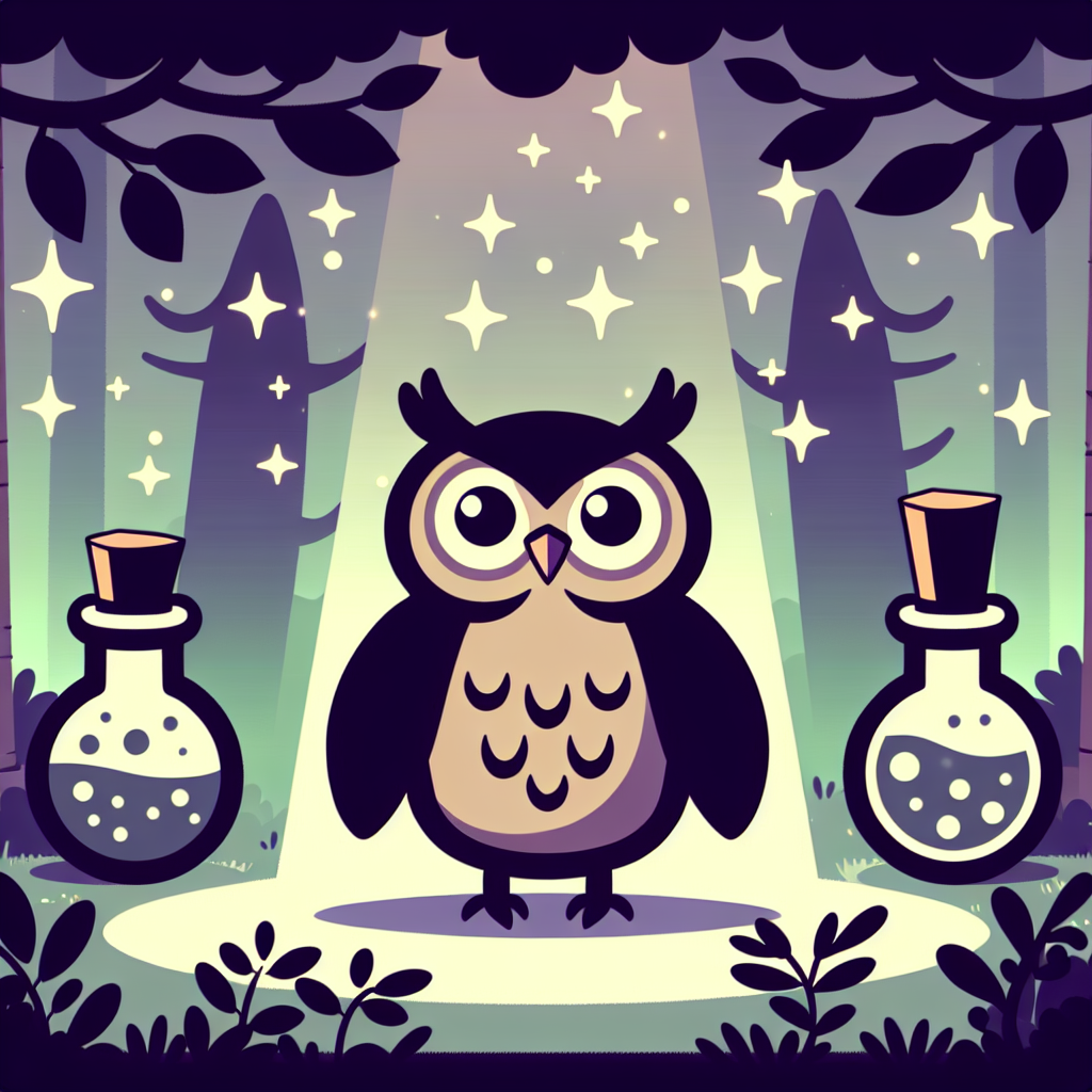 Magic Potion Owl Paint By Diamond
