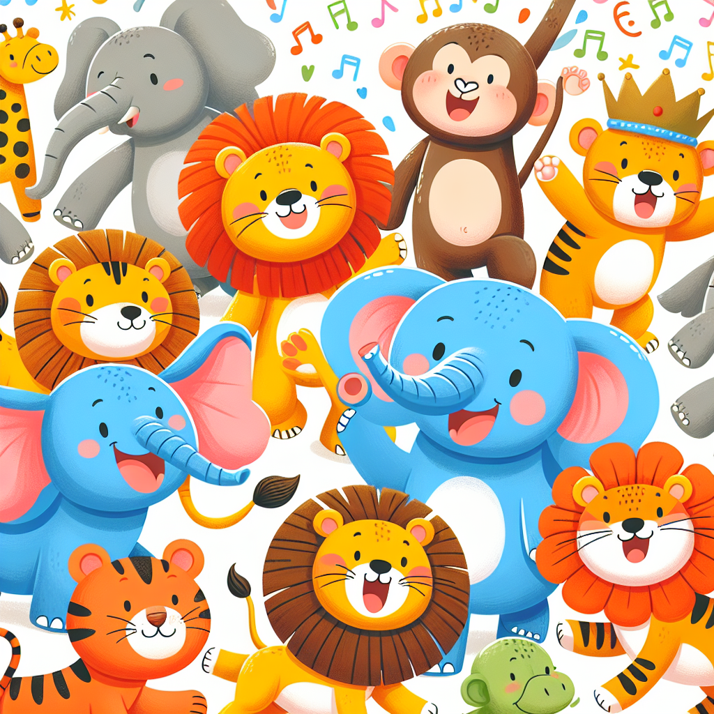 Happy Animal Parade Diamonded Painting Kits