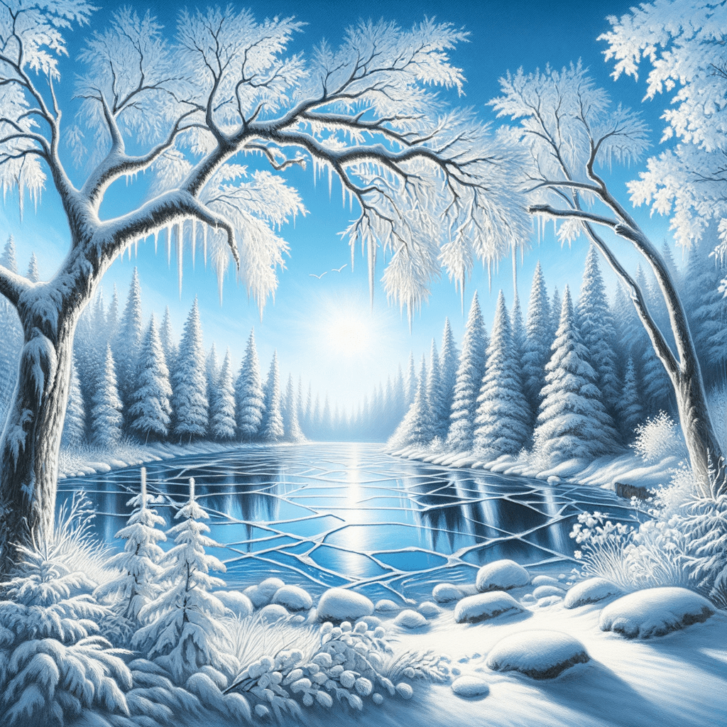 Winter Snowy Bliss Paint By Diamonds Kits