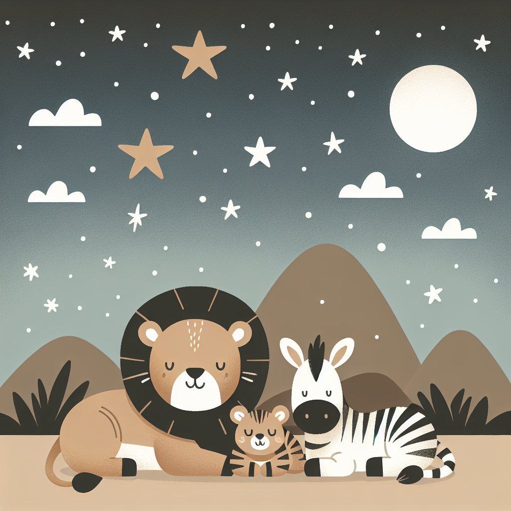 Safari Slumber Party Paint By Diamonds Kits