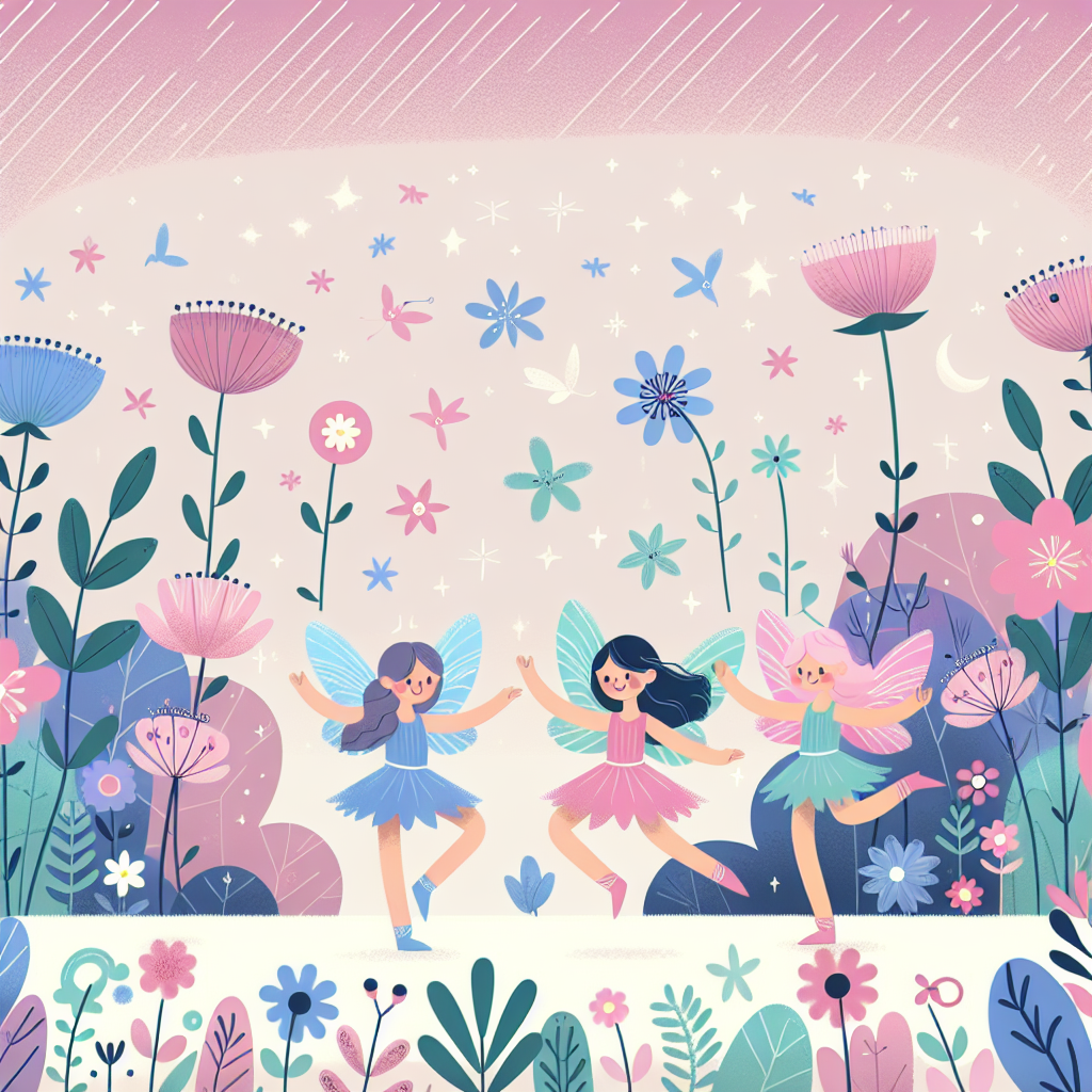 Flower Fairy Frolic Paint By Diamonds