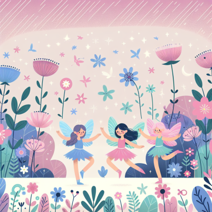 Flower Fairy Frolic Paint By Diamonds