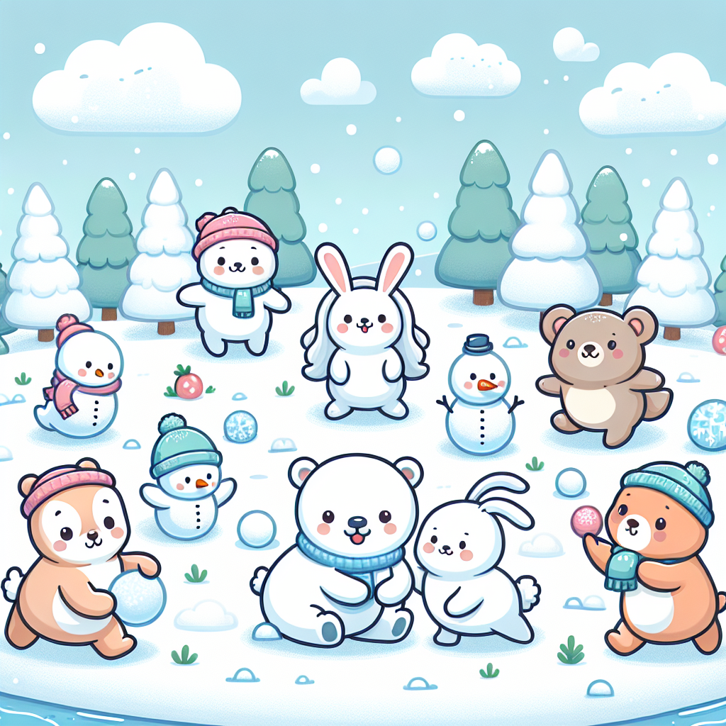 Whimsical Winter Fun Diamonded Painting Kits