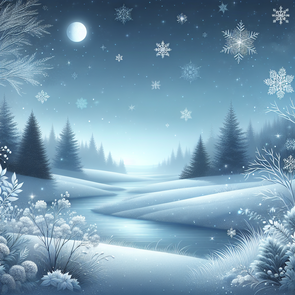Dreamy Winter Nights DIY Paint By Diamonds
