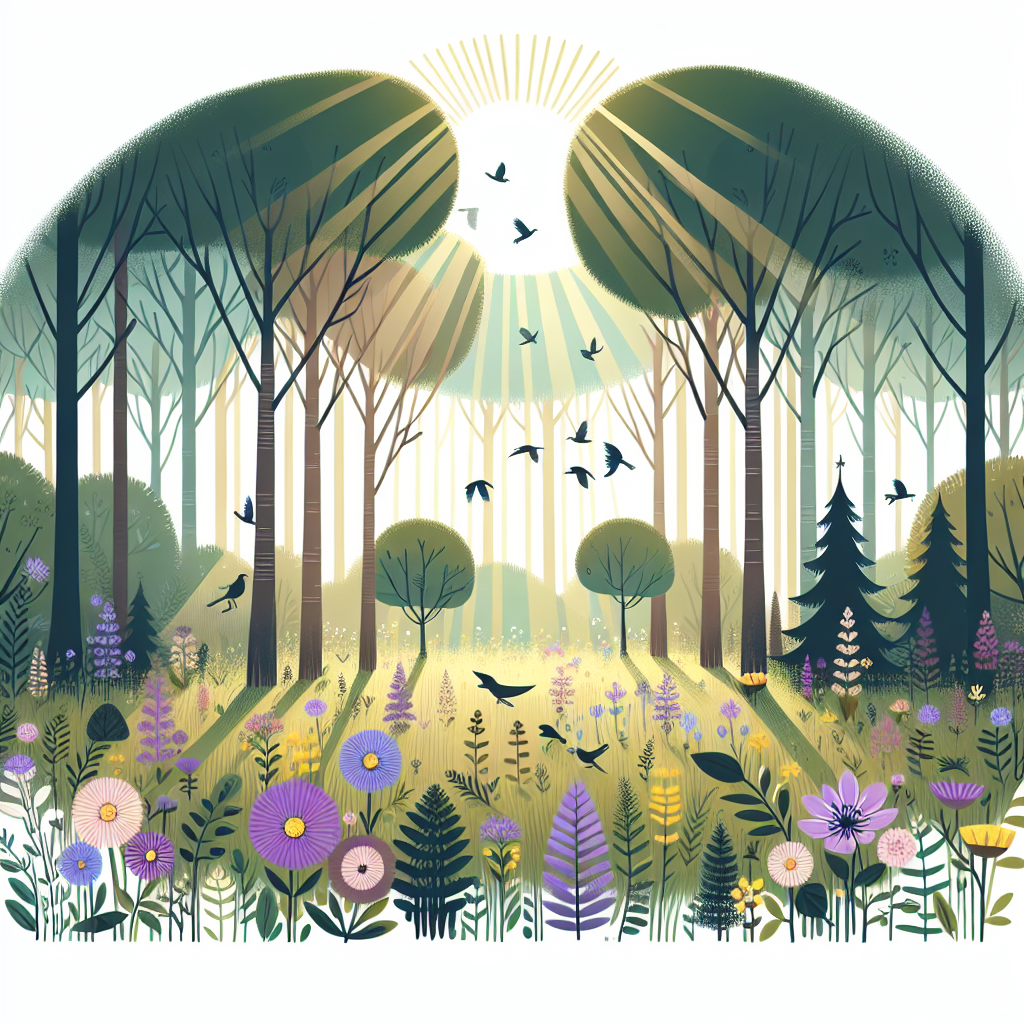 Majestic Forest Retreat Painting Diamond Kit