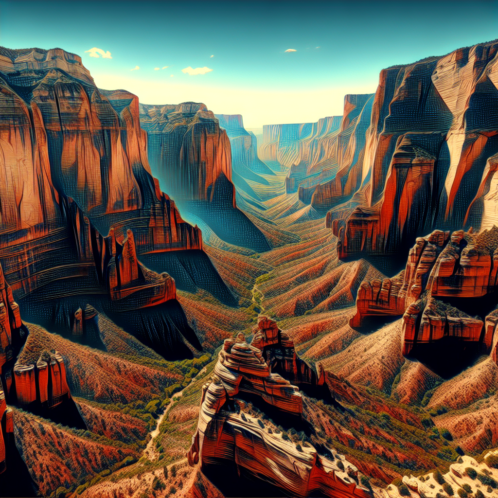 Captivating Canyon Vista Paint By Diamonds