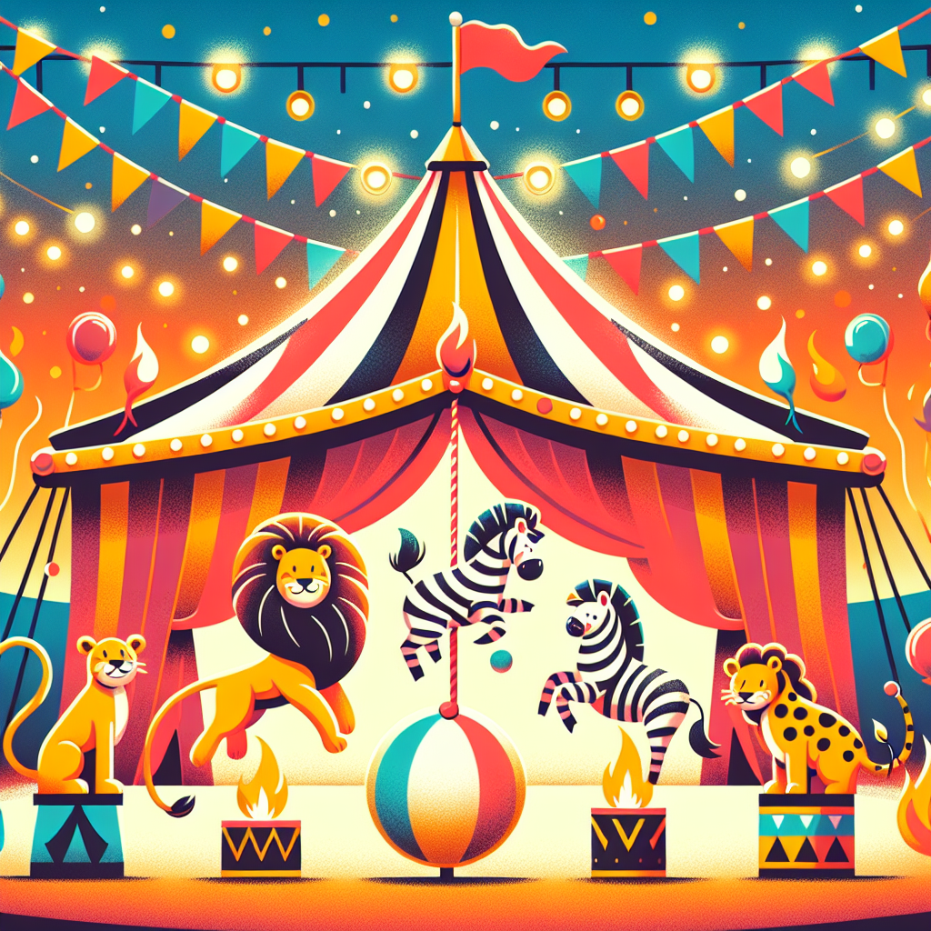 Circus Safari Paint By Color