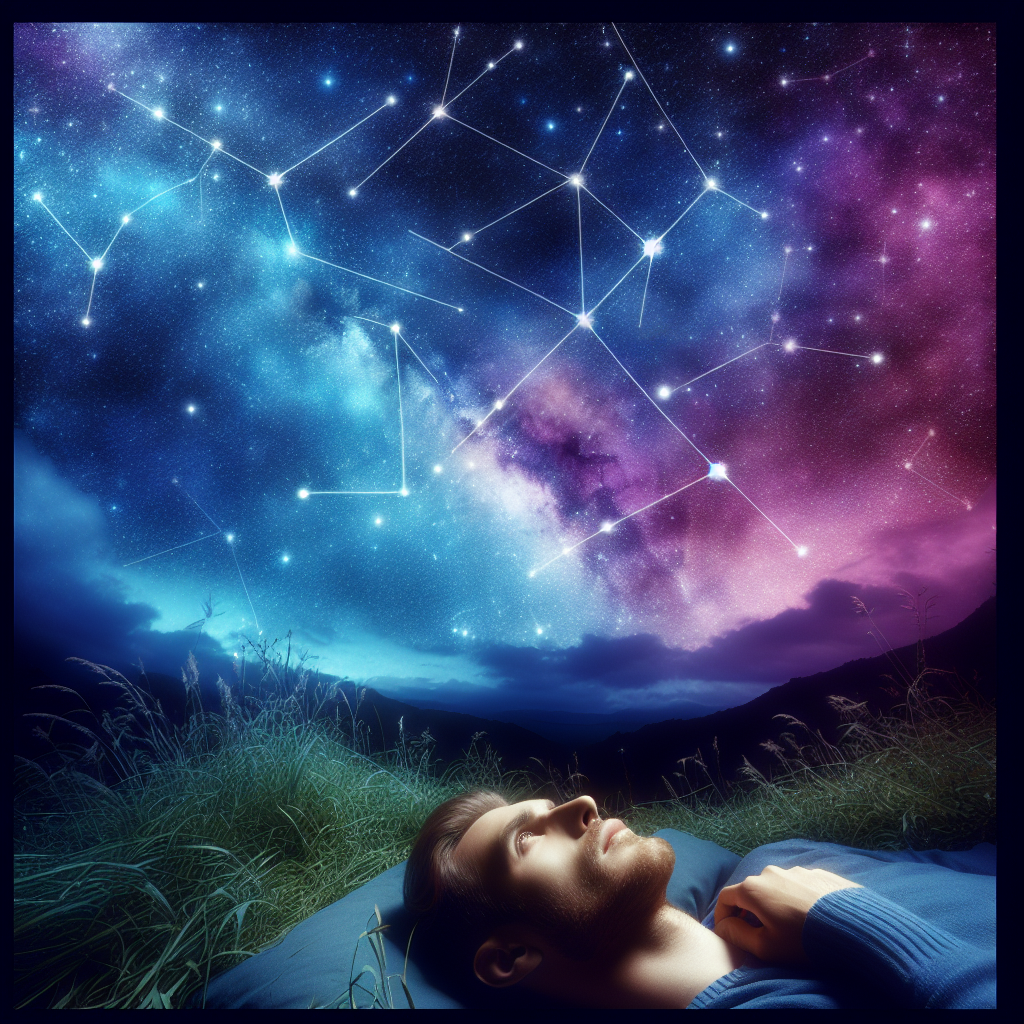 Enchanting Stargazer Painting By Diamonds Kit