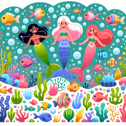Magical Mermaid Kingdom Paint By Diamonds