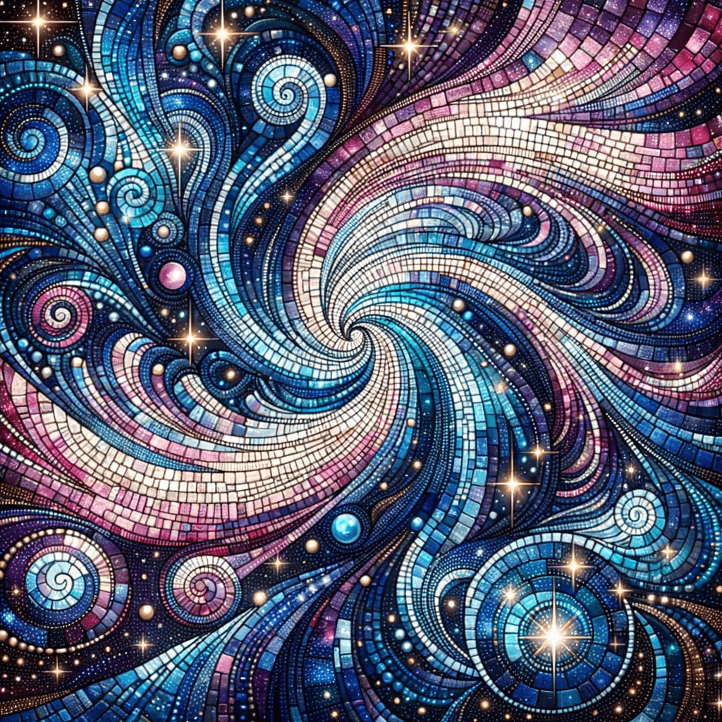 Galaxy Mosaic Paint By Diamonds Kits