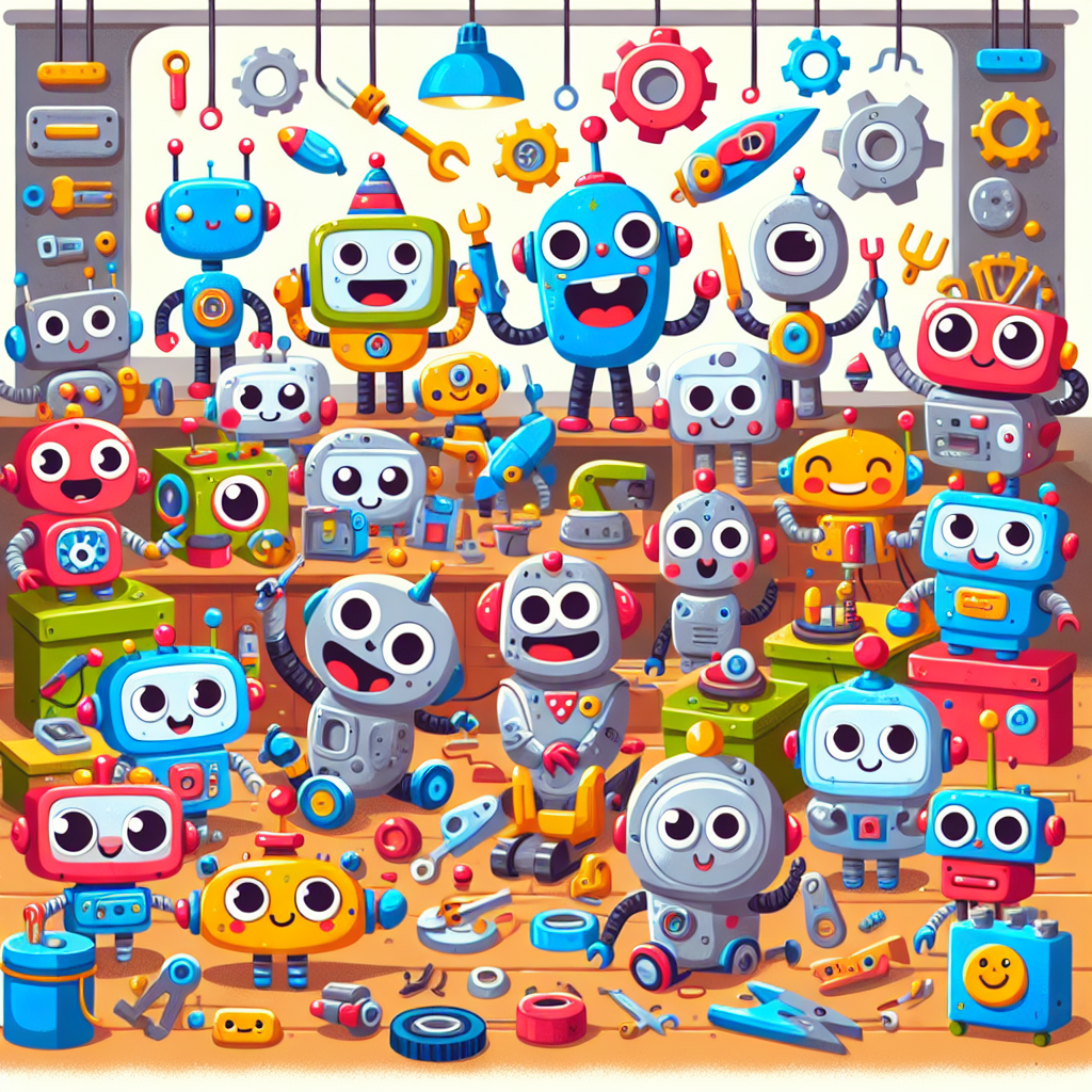 Robot Builders' Workshop Painting Diamond Kit