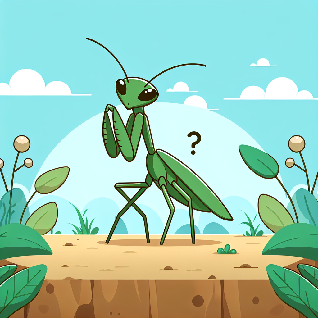 Mysterious Mantis Diamond Painting