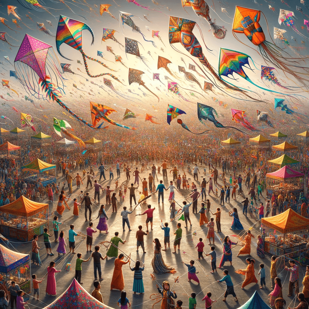 International Kite Festival Diamond Painting